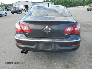 2010 Volkswagen CC Luxury with VIN WVWHL7AN3AE520131, listed as a Copart auction lot 55676515 with 111,128 mi miles and Salvage title. Bid and sale history available at DreamBid. Image 6.