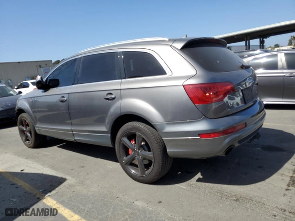 2012 Audi Q7 3.0T S line with VIN WA1DGAFE1CD003292, listed as a Copart auction lot 58688434 with 148,094 mi miles and Salvage Title. Bid and sale history available at carsss.com. Image 2.