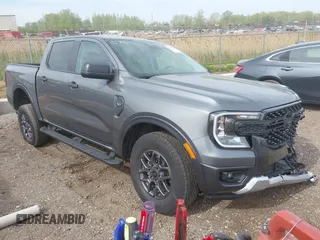 2024 Ford Ranger XLT with VIN 1FTER4HH6RLE34724, listed as a IAAI auction lot 42256858 with 12,438 mi miles and . Bid and sale history available at DreamBid. Image 1.
