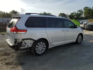 2013 Toyota Sienna XLE AAS with VIN 5TDYK3DC6DS402661, listed as a Copart auction lot 54224185 with 108,061 mi miles and Salvage Title. Bid and sale history available at carsss.com. Image 3.