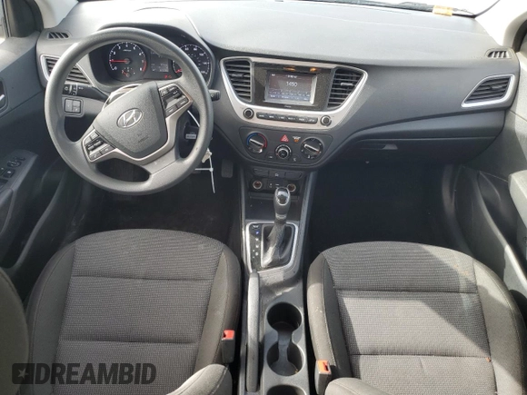 2021 Hyundai Accent SE z VIN 3KPC24A61ME147734, wystawiony jako Copart lot #59638425 z przebiegiem 66 553 mil mil oraz Szkoda całkowita • Salvage title. Historia ofert i sprzedaży dostępna na DreamBid. Obrazek 8.
