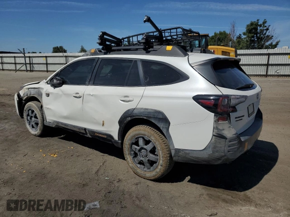 2023 Subaru Outback Wilderness с VIN 4S4BTGUD4P3121222, выставлен на аукционе Copart как лот 57812345 с пробегом 40 582 миль миль и Списание • Salvage title. История ставок и продаж доступна на DreamBid. Изображение 2.