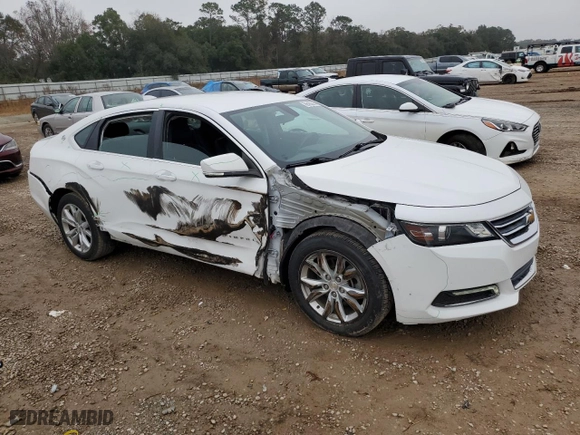 2018 Chevrolet Impala LT with VIN 1G1105SA5JU138627, listed as a Copart auction lot 86403514 with 128,215 mi miles and Salvage Title. Bid and sale history available at carsss.com. Image 4.