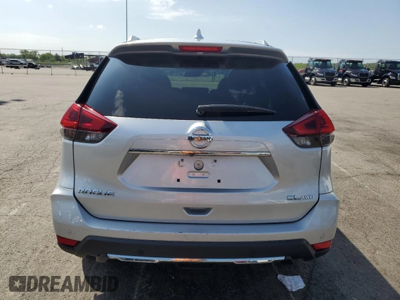 2019 Nissan Rogue S with VIN 5N1AT2MV1KC756446, listed as a Copart auction lot 55252435 with 161,548 mi miles and Clean Title. Bid and sale history available at carsss.com. Image 6.