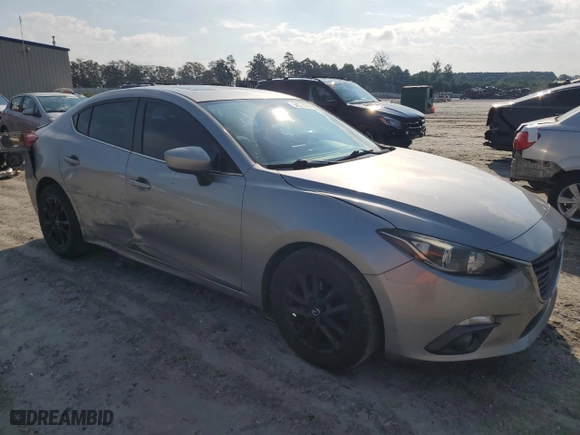 2015 Mazda Mazda3 i Grand Touring with VIN 3MZBM1W74FM124203, listed as a Copart auction lot 66877874 with 93,258 mi miles and Salvage Title. Bid and sale history available at carsss.com. Image 4.