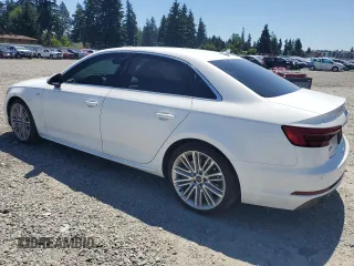 2017 Audi A4 Premium Plus with VIN WAUENAF4XHN021277, listed as a Copart auction lot 62783645 with 66,639 mi miles and Salvage title. Bid and sale history available at DreamBid. Image 2.