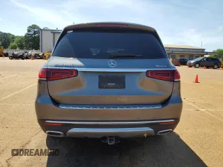 2021 Mercedes-Benz GLS 450 with VIN 4JGFF5KE1MA472444, listed as a Copart auction lot 50698214 with 47,947 mi miles and . Bid and sale history available at DreamBid. Image 6.