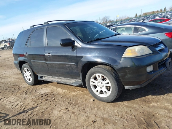 2005 Acura MDX Touring with VIN 2HNYD18995H542095, listed as a IAAI auction lot 41777538 with 200,378 mi miles. Bid and sale history available at carsss.com. Image 1.