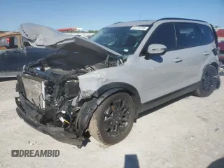 2022 Kia Telluride SX with VIN 5XYP5DHC7NG276764, listed as a Copart auction lot 57218795 with 54,941 mi miles and Salvage title. Bid and sale history available at DreamBid. Image 1.
