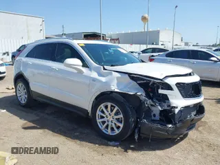 2020 Cadillac XT4 FWD Luxury with VIN 1GYAZAR40LF139918, listed as a IAAI auction lot 41829009 with 42,742 mi miles. Bid and sale history available at carsss.com. Image 1.