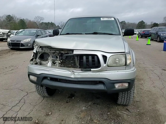 2001 Toyota Tacoma with VIN 5TEHN72N51Z828956, listed as a Copart auction lot 44173695 with 363,833 mi miles and Salvage Title. Bid and sale history available at carsss.com. Image 10.