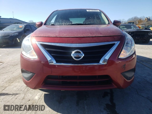 2016 Nissan Versa SV with VIN 3N1CN7AP4GL911533, listed as a Copart auction lot 50102825 with 126,072 mi miles and Salvage Title. Bid and sale history available at carsss.com. Image 5.