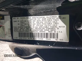 2008 Toyota Tacoma z VIN 5TETX22N28Z473083, wystawiony jako IAAI lot #42280489 z przebiegiem 160 261 mil mil oraz . Historia ofert i sprzedaży dostępna na DreamBid. Obrazek 9.