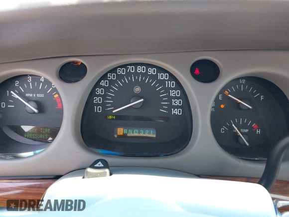 2000 Buick LeSabre Custom with VIN 1G4HP54K0Y4173038, listed as a IAAI auction lot 40007654 with Not Provided miles and . Bid and sale history available at carsss.com. Image 7.
