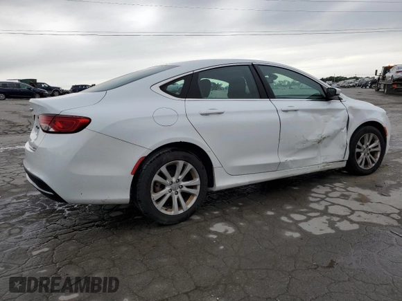 2015 Chrysler 200 Limited with VIN 1C3CCCABXFN579715, listed as a Copart auction lot 55573305 with 138,891 mi miles and Salvage Title. Bid and sale history available at DreamBid. Image 3.