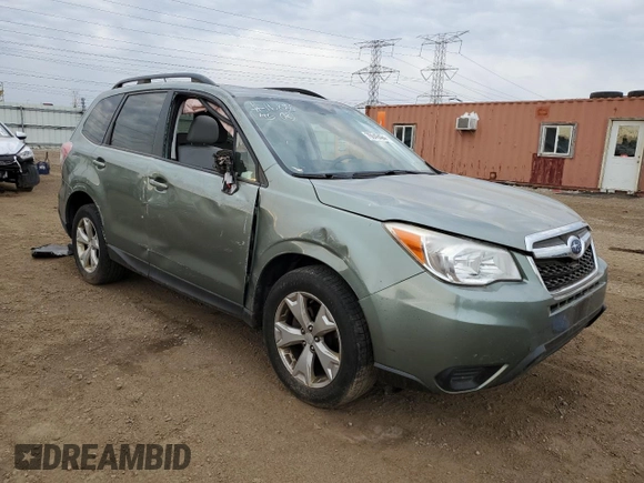 2014 Subaru Forester Premium with VIN JF2SJAEC5EH558709, listed as a Copart auction lot 54231265 with Not provided miles and Salvage title. Bid and sale history available at DreamBid. Image 4.
