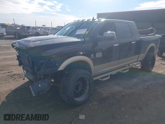 2013 Ram 2500 Longhorn with VIN 3C6UR5PL8DG535266, listed as a IAAI auction lot 41656359 with 202,487 mi miles and . Bid and sale history available at DreamBid. Image 18.