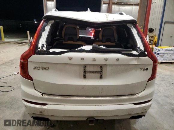 2017 Volvo XC90 Momentum with VIN YV4A22PK4H1185786, listed as a Copart auction lot 86849824 with Not provided miles and Non repairable. Bid and sale history available at DreamBid. Image 6.