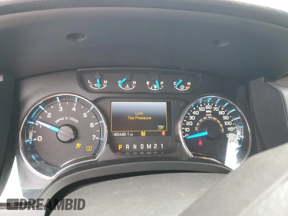 2013 Ford F-150 XL with VIN 1FTFX1EF9DFB97519, listed as a Copart auction lot 59856965 with 65,446 mi miles and Salvage title. Bid and sale history available at DreamBid. Image 9.