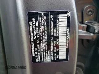2019 Infiniti QX30 ESSENTIAL with VIN SJKCH5CR0KA011751, listed as a Copart auction lot 72188414 with 37,697 mi miles and Salvage Title. Bid and sale history available at carsss.com. Image 14.