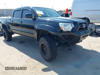 2014 Toyota Tacoma PreRunner with VIN 3TMKU4HN0EM040104, listed as a IAAI auction lot 41619179 with 171,542 mi miles and . Bid and sale history available at DreamBid. Image 1.