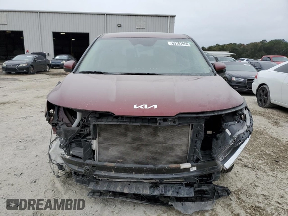 2022 Kia Carnival LXS with VIN KNDNB4H35N6123318, listed as a Copart auction lot 85757954 with 62,658 mi miles and Non Repairable. Bid and sale history available at carsss.com. Image 5.