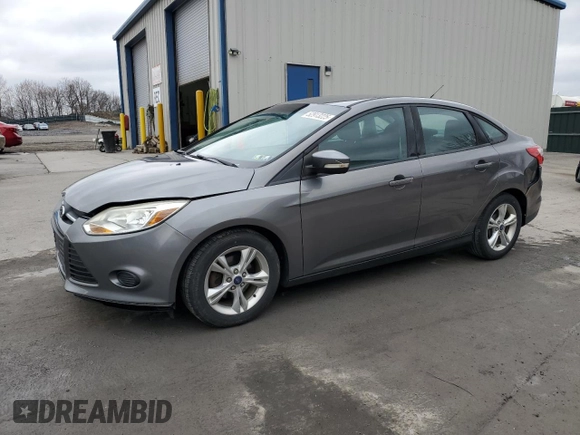 2014 Ford Focus SE with VIN 1FADP3F27EL179253, listed as a Copart auction lot 52913225 with 106,292 mi miles and Salvage Title. Bid and sale history available at DreamBid. Image 1.