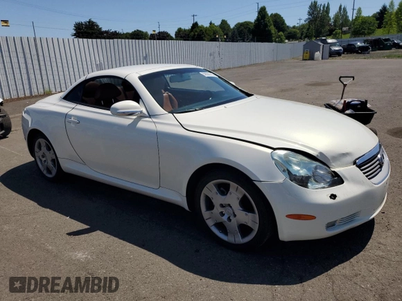 2005 Lexus SC 430 с VIN JTHFN48Y450067896, выставлен на аукционе Copart как лот 58501715 с пробегом 174 996 миль миль и Списание • Salvage title. История ставок и продаж доступна на DreamBid. Изображение 4.