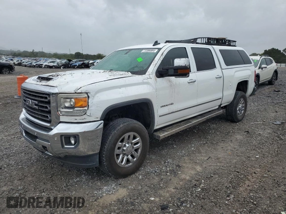2018 GMC Sierra 2500HD SLT with VIN 1GT12TEY9JF191222, listed as a Copart auction lot 73386864 with 0 mi miles and Clean Title. Bid and sale history available at carsss.com. Image 1.