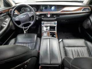 2018 Genesis G90 5.0L Ultimate with VIN KMHG54JH2JU049329, listed as a Copart auction lot 83400934 with 40,781 mi miles and Clean Title. Bid and sale history available at carsss.com. Image 8.