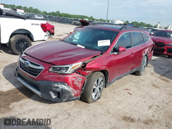 2022 Subaru Outback Limited with VIN 4S4BTANC7N3125409, listed as a IAAI auction lot 42191757 with 47,530 mi miles and . Bid and sale history available at DreamBid. Image 16.