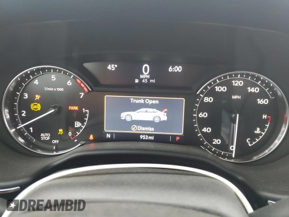 2024 Cadillac CT5 Sport z VIN 1G6DP5RKXR0116305, wystawiony jako Copart lot #44306555 z przebiegiem 953 mil mil oraz Szkoda całkowita • Salvage title. Historia ofert i sprzedaży dostępna na DreamBid. Obrazek 9.