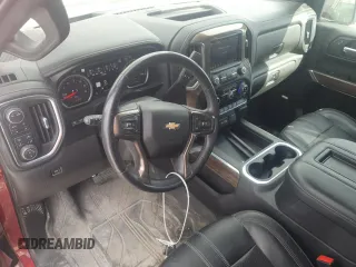 2021 Chevrolet Silverado 1500 High Country with VIN 3GCUYHET2MG141357, listed as a Copart auction lot 52708715 with 55,021 mi miles and Clean Title. Bid and sale history available at carsss.com. Image 8.