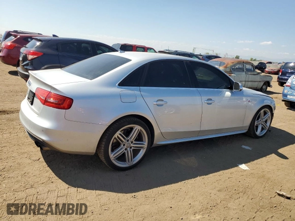 2013 Audi S4 Prestige with VIN WAUKGAFL1DA127560, listed as a Copart auction lot 70191744 with 100,526 mi miles and Salvage Title. Bid and sale history available at carsss.com. Image 3.