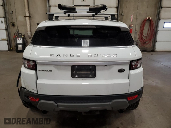 2013 Land Rover Range Rover Evoque Prestige Premium with VIN SALVV2BGXDH708382, listed as a Copart auction lot 55621255 with 138,607 mi miles and Salvage title. Bid and sale history available at DreamBid. Image 6.