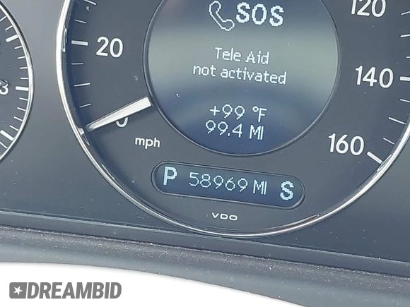 2005 Mercedes-Benz CLK 5.0L with VIN WDBTK75J55F123328, listed as a IAAI auction lot 42082590 with 58,969 mi miles. Bid and sale history available at carsss.com. Image 15.