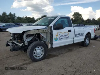 2018 Ford F-150 XL с VIN 1FTMF1CB5JKC60936, выставлен на аукционе Copart как лот 62690505 с пробегом 73 749 миль миль и Списание • Salvage title. История ставок и продаж доступна на DreamBid. Изображение 1.