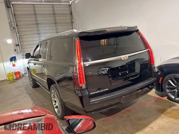 2016 Cadillac Escalade ESV Premium Collection with VIN 1GYS4JKJ3GR274575, listed as a Copart auction lot 60325075 with 120,577 mi miles and Salvage title. Bid and sale history available at DreamBid. Image 3.