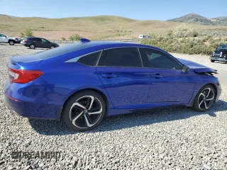 2020 Honda Accord Sport with VIN 1HGCV1F34LA123953, listed as a Copart auction lot 59632755 with 93,696 mi miles and Salvage title. Bid and sale history available at DreamBid. Image 3.
