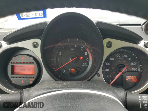 2013 Nissan 370Z with VIN JN1AZ4EH7DM880230, listed as a Copart auction lot 78398894 with 130,871 mi miles and Salvage Title. Bid and sale history available at carsss.com. Image 9.