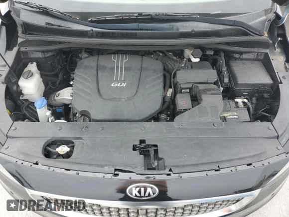 2016 Kia Sedona SX-L with VIN KNDME5C18G6108863, listed as a Copart auction lot 45536295 with 110,337 mi miles and Salvage Title. Bid and sale history available at carsss.com. Image 14.