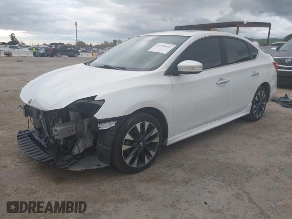 2017 Nissan Sentra SR Turbo with VIN 3N1CB7AP2HY401999, listed as a IAAI auction lot 41775601 with 108,162 mi miles and . Bid and sale history available at DreamBid. Image 2.