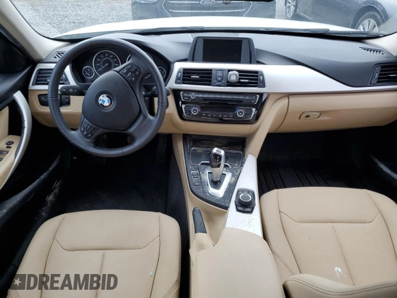 2017 BMW 3 Series 320i with VIN WBA8E1G52HNU14131, listed as a Copart auction lot 74360494 with Not Provided miles and Salvage Title. Bid and sale history available at carsss.com. Image 8.