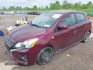 2024 Mitsubishi Mirage ES with VIN ML32AUHJ6RH002301, listed as a IAAI auction lot 42363493 with 13,949 mi miles and . Bid and sale history available at DreamBid. Image 18.