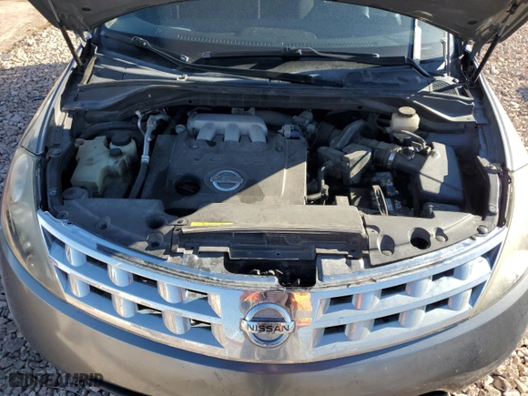 2005 Nissan Murano S with VIN JN8AZ08W45W434496, listed as a Copart auction lot 42763165 with 194,468 mi miles and Clean Title. Bid and sale history available at carsss.com. Image 12.