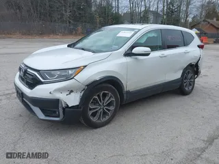 2020 Honda CR-V EX with VIN 2HKRW2H58LH673689, listed as a IAAI auction lot 41837333 with 33,237 mi miles. Bid and sale history available at carsss.com. Image 2.