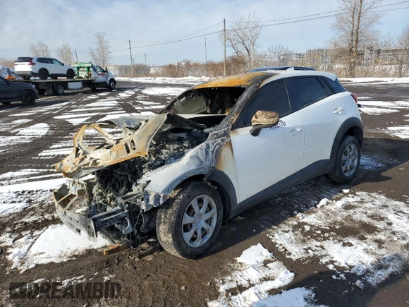 2019 Mazda CX-3 Sport with VIN JM1DKFB75K0404181, listed as a Copart auction lot 48662775 with Not Provided miles and Non Repairable. Bid and sale history available at carsss.com. Image 1.