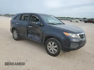 2012 Kia Sorento LX with VIN 5XYKT3A18CG255910, listed as a Copart auction lot 50632215 with 290,384 mi miles and Salvage Title. Bid and sale history available at carsss.com. Image 4.