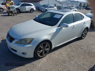 2009 Lexus IS 250 with VIN JTHBK262495093692, listed as a IAAI auction lot 42022209 with 195,379 mi miles. Bid and sale history available at carsss.com. Image 2.