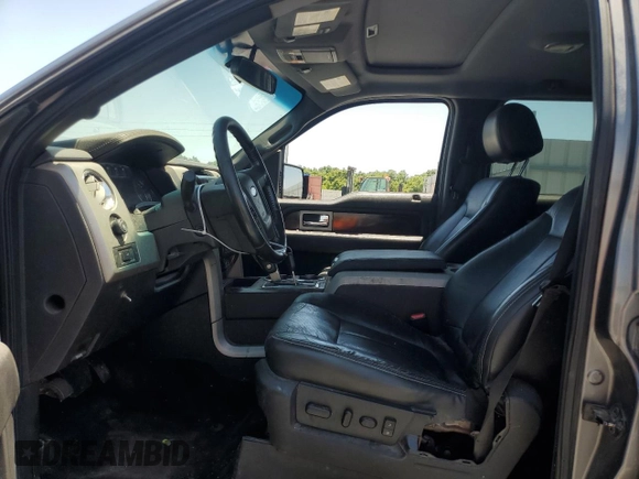 2012 Ford F-150 XL with VIN 1FTFW1ET4CFB21181, listed as a Copart auction lot 57241005 with 234,201 mi miles and Salvage title. Bid and sale history available at DreamBid. Image 7.